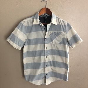 Shaun White Boys Striped Button Down Shirt